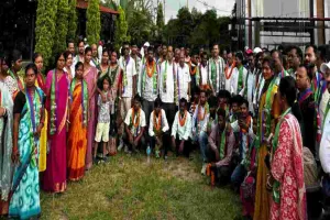 किसानों व विस्थापितों के लिए संघर्ष तेज करेगी आजसू: सुदेश महतो