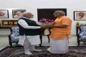 सी.पी. राधाकृष्णन बने देश के नए उपराष्ट्रपति, प्रधानमंत्री मोदी ने मुलाकात कर दी बधाई