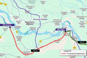 बिहार के बक्सर-भागलपुर कॉरिडोर के मोकामा-मुंगेर खंड के निर्माण को मंजूरी