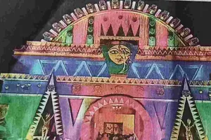 Ranchi News: सेटेलाइट कॉलोनी दुर्गा पूजा समिति का पंडाल 'त्रिलोक' थीम पर आधारित 