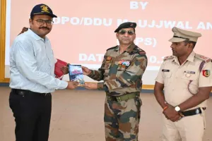 एक भारत श्रेष्ठ भारत राष्ट्रीय शिविर के पांचवें दिन उज्जवल आनंद के मोटिवेशनल स्पीच से गूंजा परिसर