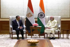 प्रधानमंत्री मोदी से मिले मिस्र के विदेश मंत्री डॉ. बद्र अब्देलती 