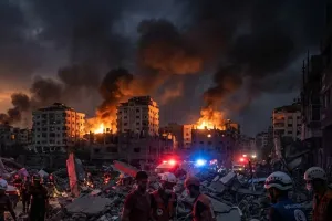 खान युनिस में एयरस्ट्राइक: 18 घायल, युद्धविराम पर फिर सवाल, हालात फिर बिगड़े