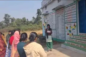 स्कूली विद्यार्थियों ने बाल विवाह के खिलाफ किया नुक्कड़ नाटक का मंचन