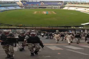 भारत-SA वनडे मैच से पहले सुरक्षा के पुख्ता इंतजाम, 5000 जवान तैनात