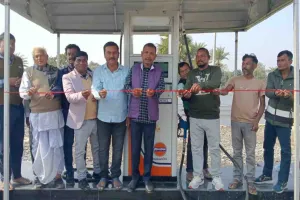 प्रखंड प्रमुख ने किया बाबा चुटोनाथ इंडियन ऑयल पेट्रोल पंप का उद्घाटन