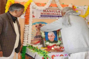 मंजुला शर्मा मेमोरियल अकादमी में डॉ. राजेन्द्र प्रसाद की 141वीं जयंती श्रद्धा और उत्साह के साथ मनाई गई