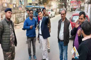 गिरिडीह में जाम से राहत की पहल, सदर एसडीएम ने झंडा मैदान रोड का किया निरीक्षण