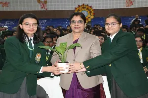 डीपीएस रांची में कक्षा दसवीं के बोर्ड परीक्षार्थियों के लिए आशीर्वाद समारोह आयोजित