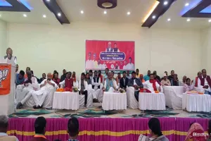 VB G-RAM G Act 2025 पर बासुकीनाथ होटल में हुआ महत्वपूर्ण राजनीतिक सम्मेलन