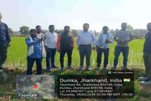Dumka News : जिला परिषद सदस्य श्रीमान सिंह के प्रयास से 50 किसानों को मिला निशुल्क कीटनाशक