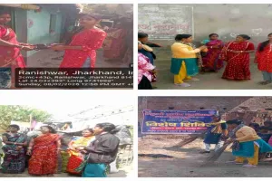 रानीश्वर बागतिपारा में एनएसएस इकाई-3 का स्वच्छता अभियान, ग्रामीणों को किया जागरूक