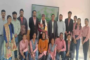 काठमांडू में ‘मातृभाषा रत्न’ से सम्मानित डॉ. बीरेन्द्र कुमार महतो का टीआरएल संकाय में अभिनंदन