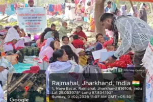 माघी मेला में जिला विधिक सेवा प्राधिकार का विधिक संदेश, गंगा स्नान के साथ दी जा रही न्याय की जानकारी