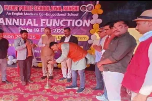 प्लानेट पब्लिक स्कूल के वार्षिक उत्सव में मुख्य अतिथि बने निपु सिंह