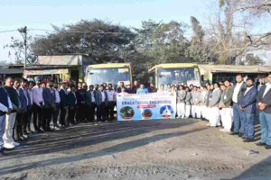 ग्रिजली कॉलेज ऑफ एजुकेशन के प्रशिक्षुओं ने किया नालंदा–राजगीर का शैक्षणिक भ्रमण