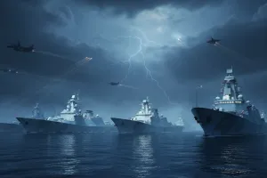  ईरान-रूस-चीन का होर्मुज में जोरदार नौसेना अभ्यास: ट्रंप को कड़ा संदेश, तनाव चरम पर!