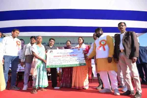 कृषि मंत्री शिल्पी नेहा तिर्की ने किया जिला स्तरीय कृषि मेला का उद्घाटन