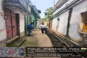 Pakur News: नगर परिषद क्षेत्र में विकास योजनाओं की जांच, गुणवत्ता पर दिया गया जोर