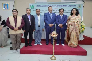 Ranchi News: एनयूएसआरएल में दिवसीय राज्य स्तरीय सेमिनार का समापन, वृद्धावस्था में अधिकार और समस्या पर हुई चर्चा 