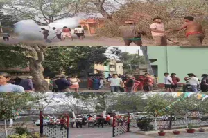 Dhanbad News: पुराने विवाद को लेकर दो पक्षों के बीच हुई मारपीट, बमबाजी से फैली दहशत