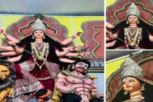 साहिबगंज का चैती दुर्गा मंदिर बना आस्था का केंद्र, नवरात्रि में उमड़ी भीड़