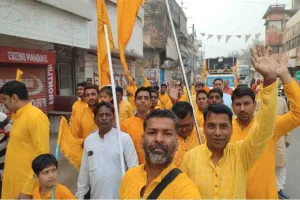 माहुरी वैश्य समाज ने कुलदेवी मां मथुराशिनी पूजनोत्सव को लेकर सरिया नगर में निकाली भव्य शोभायात्रा