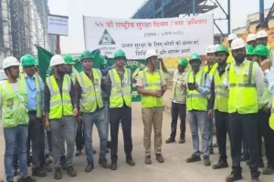 Koderma News: डीवीसी केटीपीएस में सुरक्षा जागरूकता को लेकर रैली का आयोजन