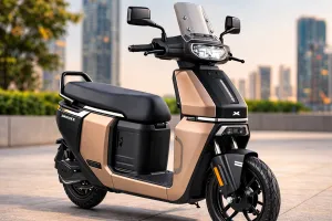 ₹49999 में TVS Orbiter V1 इलेक्ट्रिक स्कूटर लॉन्च, BaaS फ्लेक्सी प्लान और 86km रेंज के साथ