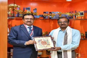 Ranchi News : एसबीयू महानिदेशक की इसरो अध्यक्ष से मुलाकात, शोध सहयोग पर चर्चा