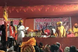 Palamu news: रामनवमी का महासंगम: 20 से अधिक जुलूसों ने थामी शहर की रफ्तार