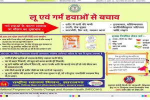 लू का कहर: गिरिडीह प्रशासन ने जारी की सावधानी और बचाव गाइडलाइन