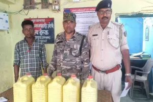 Pakur News: अवैध शराब के साथ एक गिरफ्तार, पुलिस की बड़ी कार्रवाई