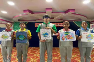 Koderma News: मॉडर्न पब्लिक स्कूल में विश्व कला दिवस पर चित्रकला प्रतियोगिता का भव्य आयोजन