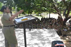 Koderma News: एनसीसी कैंप का 8वां दिन, कैडेट्स में दिखा जबरदस्त जोश और अनुशासन