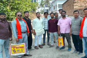 Sahebganj News: महाप्रसाद के लिए अन्न संग्रह-धन संग्रह अभियान जोरों पर, 10 हजार सनातनियों में बंटेंगे महाप्रसाद