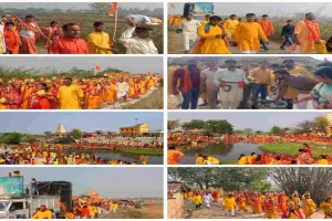 Giridih News: जगन्नाथडीह-अहरडीह में 551 कलशों की भव्य यात्रा से गूंजा पूरा क्षेत्र