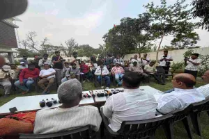 Hazaribagh News: चानो आवास पर प्रेस वार्ता कर अभिषेक और प्रिंस की हत्या को बताया निंदनीय: मुन्ना सिंह