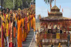 Giridih News: श्रीमद भागवत यज्ञ का भव्य आगाज, राधा-कृष्ण प्राण प्रतिष्ठा की तैयारी