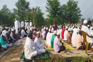 सरिया में अकीदत के साथ मनाई गई ईद-उल-अजहा, ईदगाह में गूंजी अमन-चैन की दुआ