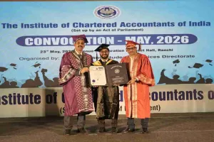 रांची में पहली बार ICAI का भव्य दीक्षांत समारोह, नवउत्तीर्ण CAs को मिला सम्मान