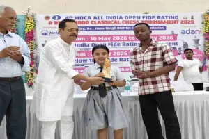 हजारीबाग बना राष्ट्रीय शतरंज का नया केंद्र, एचडीसीए फाइड प्रतियोगिता का शानदार समापन