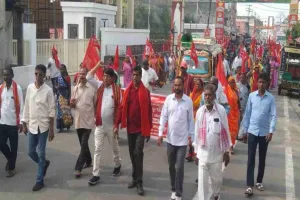 'मोदी सरकार गरीब-मजदूरों के लिए अभिशाप': माले का हल्ला बोल, मधुबन में लाल झंडों के साथ गूंजे इंकलाबी नारे  