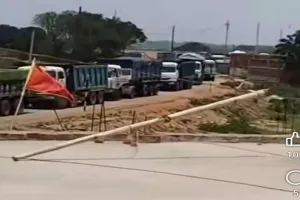 Bokaro News: भड़का ग्रामीणों का गुस्सा, कोलकाता-वाराणसी एक्सप्रेसवे निर्माण के कारण उड़ रही धूल पर चक्का जाम
