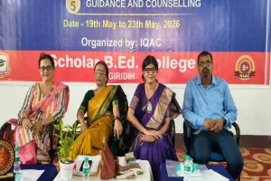 Giridih News: IQAC सेल के तत्वावधान में स्कॉलर बी.एड. कॉलेज में व्याख्यान श्रृंखला का द्वितीय दिवस संपन्न
