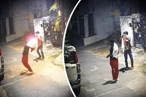रांची में RSS कार्यालय पर पेट्रोल बम से हमला, CCTV में कैद हुई पूरी वारदात