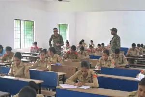 Koderma News: सीएच प्लस टू हाई स्कूल में दो दिवसीय एनसीसी बी सर्टिफिकेट परीक्षा संपन्न