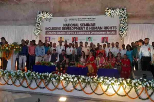 मानव अधिकार और समावेशी विकास पर राष्ट्रीय मंथन: 'वसुधैव कुटुंबकम्' की भावना से ही बनेगा समृद्ध भारत: न्यायमूर्ति विद्युत रंजन सारंगी