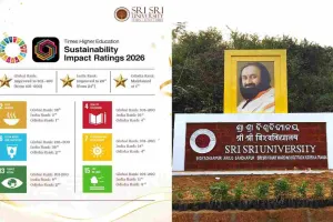 श्री श्री यूनिवर्सिटी ने रचा इतिहास, THE इम्पैक्ट रैंकिंग 2026 में दर्ज किया सर्वश्रेष्ठ प्रदर्शन