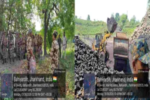 सैकड़ों अवैध मुहाने, हजारों लोगों की जान खतरे में! बाहयरडीह खदान में 5 हाइवा कोयला जब्त